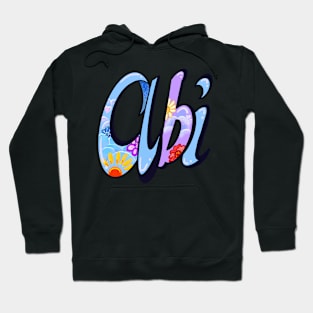 Abi personalized custom name gift for girls names Abigail Abi Hoodie